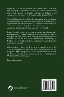 Common Sense achterzijde