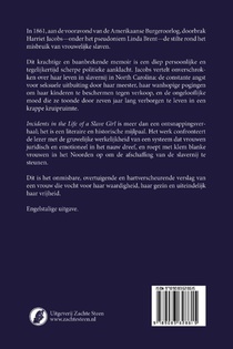 Incidents in the Life of a Slave Girl, Written by Herself achterzijde