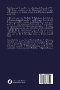 Aanteekening op de Grondwet achterzijde