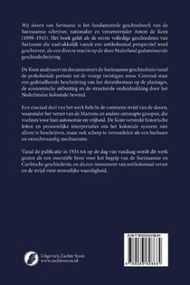 Wij slaven van Suriname achterzijde