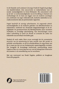 De toestand van de arbeidersklasse in Engeland achterzijde