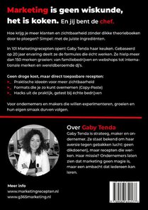 101 Marketingrecepten achterzijde