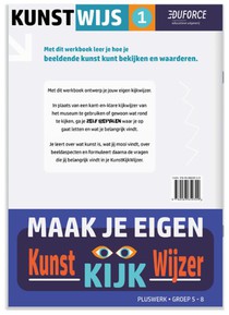 Kunstwijs 1 - Maak je eigen KunstKijkWijzer achterzijde