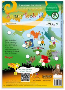 ZomerTOPboek Start nummer 7 achterzijde