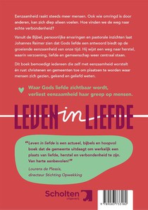 Leven in liefde achterzijde
