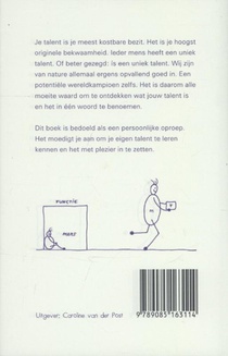 Handboek voor talent achterzijde