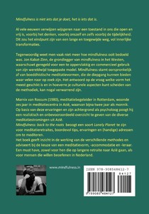 Mindfulness:back to the roots achterzijde