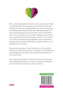 Sociaal werk doordacht achterzijde