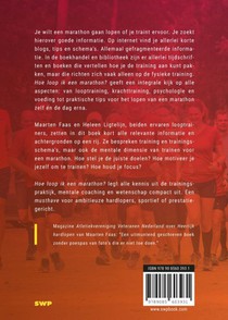Hoe loop ik een marathon? achterzijde
