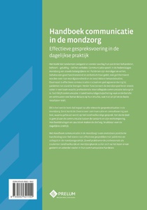 Handboek communicatie in de mondzorg achterzijde