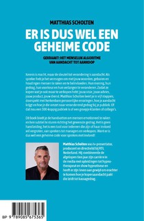 Er is dus wel een geheime code achterzijde