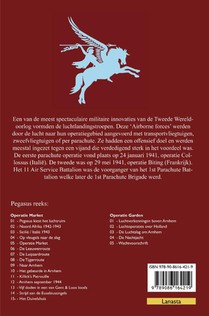 Pegasus kiest het luchtruim achterzijde