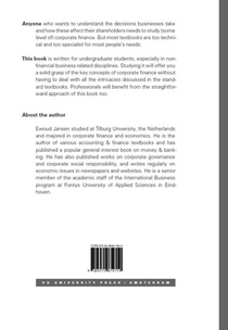 Corporate Finance achterzijde