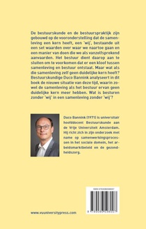 Besturen zonder wij achterzijde