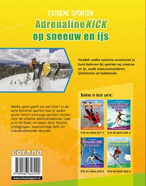 Adrenalinekick op sneeuw en ijs achterzijde