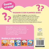 Waarom is een flamingo roze? achterzijde