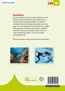 Snorkelen achterzijde