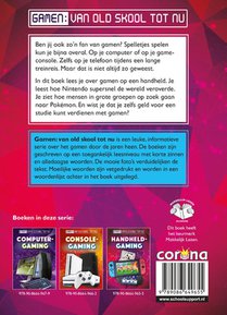 Handheld gaming achterzijde