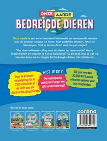 Bedreigde dieren achterzijde