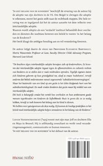 In het belang van de kinderen achterzijde