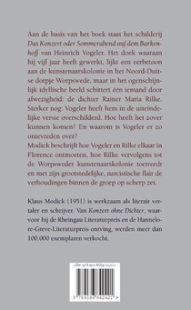 Concert zonder dichter achterzijde