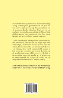 Licht in het duister achterzijde