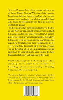 Over arbeid achterzijde