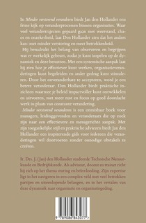 Minder verstorend veranderen achterzijde