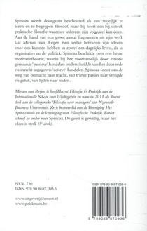 Spinoza in bedrijf achterzijde