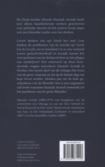 Denken achterzijde
