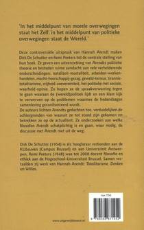 Hannah Arendt achterzijde