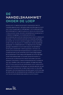 De handelsnaamwet onder de loep achterzijde