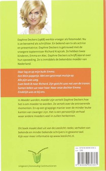 Moeder worden, moeder zijn achterzijde