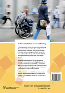 Rechten van alle mensen met een handicap achterzijde