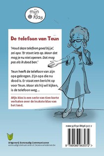 De telefoon van Teun achterzijde