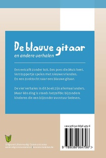 De blauwe gitaar achterzijde