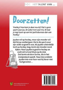 Doorzetten! achterzijde