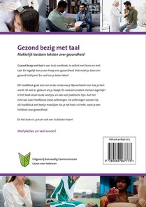 Gezond bezig met taal achterzijde