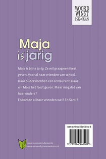 Maja is jarig achterzijde