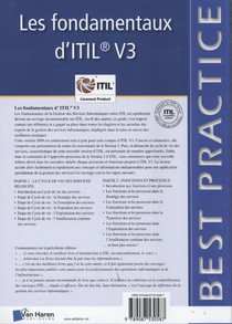 Les fondamentaux d'ITIL V3 achterzijde