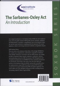 The Sarbanes-Oxley Act achterzijde