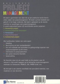 Basisboek projectmanagement achterzijde