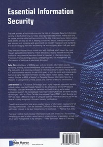 Essential information security achterzijde