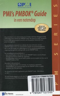 PMI’s PMBOK guide in een notendop achterzijde