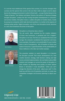 Business strategy through disruption achterzijde