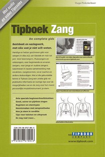 Tipboek zang achterzijde