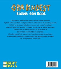 Opa Knoest bouwt een boot achterzijde