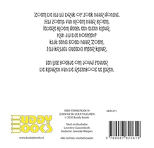 Zoem de bij zoekt kleuren achterzijde