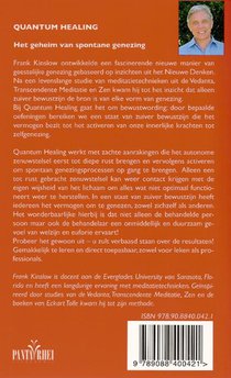 Quantum Healing achterzijde