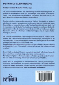 De Tinnitus-ademtherapie achterzijde